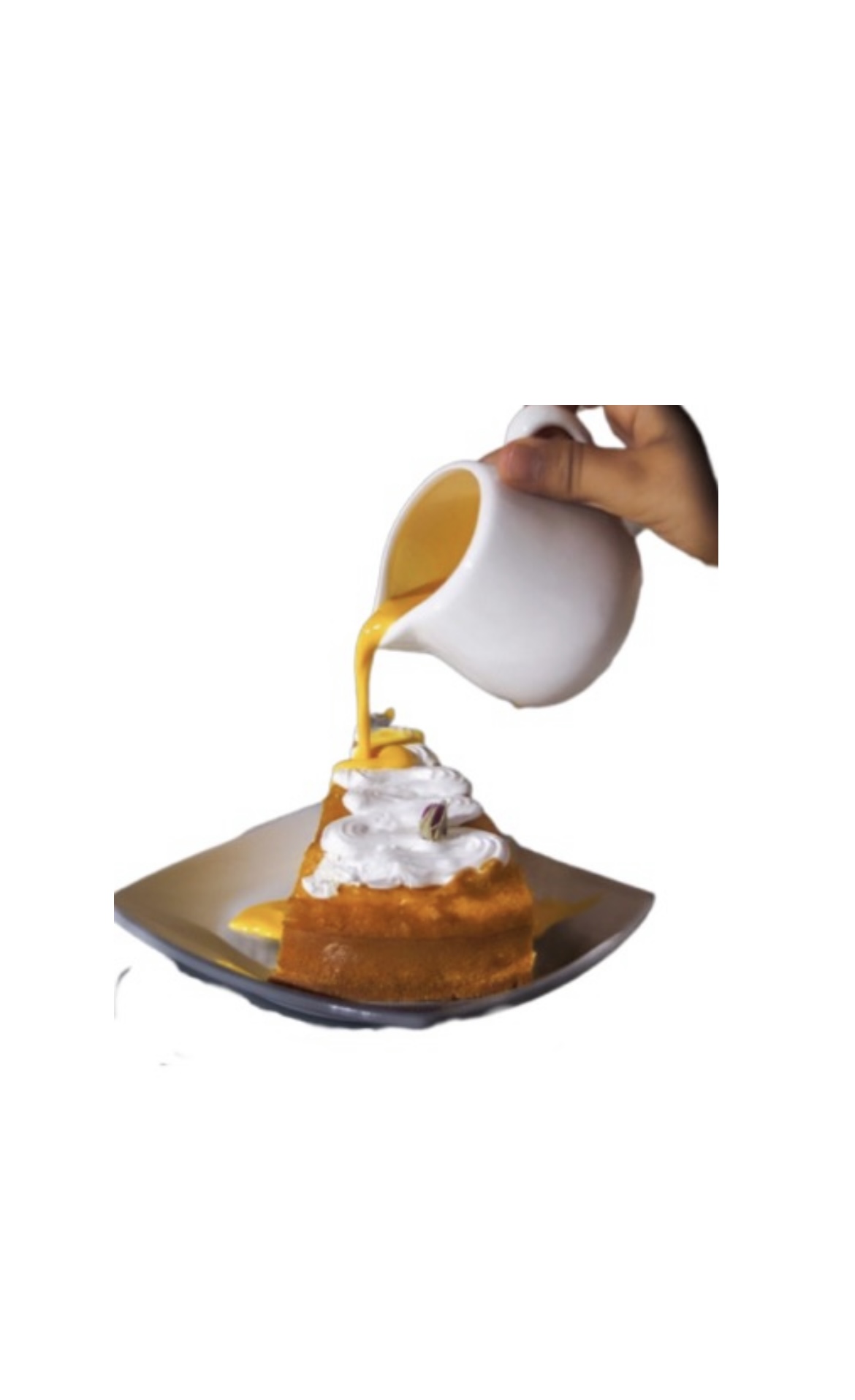 كيكة الزعفران 